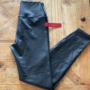 Carbon38 Faux Leather Leggings
